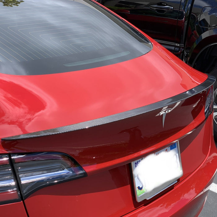 Vindskeið aftan - Tesla Model 3